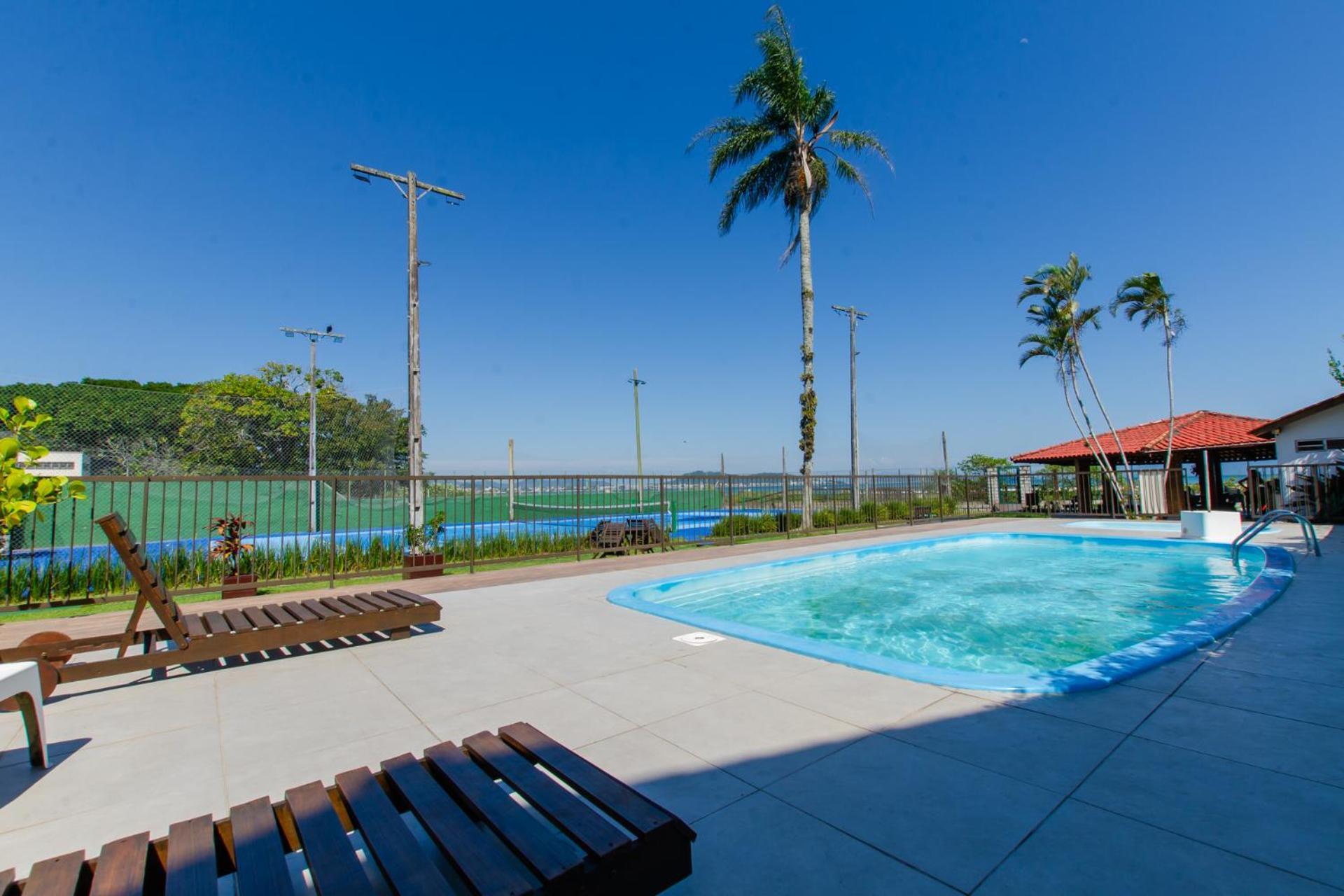 Apartamento pé na areia em condomínio com piscina N1298 Florianopolis Exterior foto