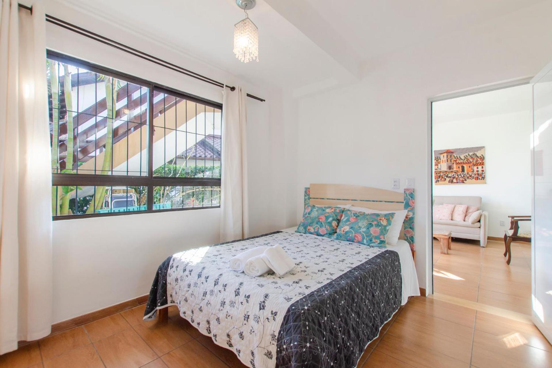 Apartamento pé na areia em condomínio com piscina N1298 Florianopolis Exterior foto
